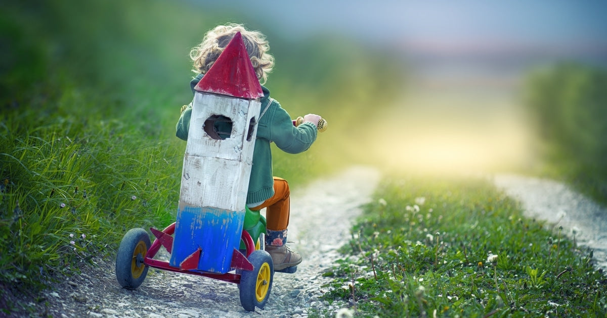 Un bambino creativo è un bambino felice