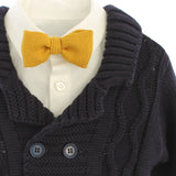 Completo Elegante Con Cardigan Cerimonia Neonato BUFI M0130A