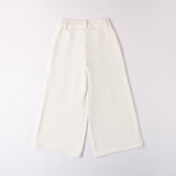 Pantalone Palazzo Elegante In Crepe Bambina SARABANDA B477