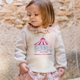 Completo Con Culotte In Caldo Cotone Neonata CALAMARO 11192