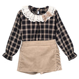 Completo Con Shorts E Camicia Bambina CALAMARO 11237