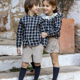 Completo Con Shorts E Camicia Bambina CALAMARO 11237