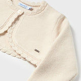 Kurzer Bolero aus warmer Baumwolle Baby Girl MAYORAL 308