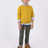 Warmer Basic-Pullover aus Baumwolle mit Rundhalsausschnitt für Jungen MAYORAL 323