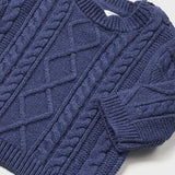 Warmer Baumwollpullover mit Zöpfen für Neugeborene MAYORAL 2306