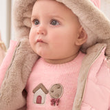 Giubbotto Con Cappuccio Reversibile In Ecopelliccia Neonata MAYORAL 2407