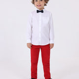 Camicia Con Papillon In Cotone Bambino MAYORAL 4108