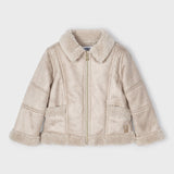 Wendemantel aus Öko-Schaffell für Mädchen MAYORAL 4414