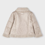 Wendemantel aus Öko-Schaffell für Mädchen MAYORAL 4414