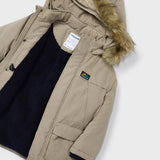 Parka-Modelljacke mit gepolsterter Kapuze für Jungen MAYORAL 4439