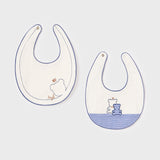 Set mit 2 warmen Baumwolllätzchen für Neugeborene MAYORAL 9331