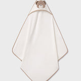 Dreieckiger Bademantel mit Frottee-Stickerei für Neugeborene MAYORAL 9372