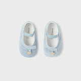 Ballerina-Kinderbettschuhe aus Samt für Mädchen MAYORAL 9689