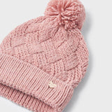 Mütze mit Bommel aus Wollmischung für Mädchen MAYORAL 10602