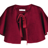 Mantella In Velluto Bambina CALAMARO 14021