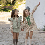 Gilet Reversibile In Caldo Cotone Bambina CALAMARO 14022