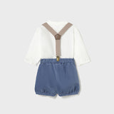Completo Con Salopette E Camicia Neonato MAYORAL 2257