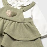 Abito Manica Lunga In Caldo Cotone Neonata MAYORAL 2801