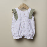 Pagliaccetto In Cotone Floreale Neonata WEDOBLE V2403705A