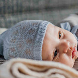 Wollmütze mit Bommel für Neugeborene WEDOBLE I2302307A