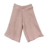 Pantalone Palazzo In Panno Rosa Bambina PHI CLOTHING 23504