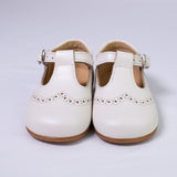 Scarpe Primi Passi Con Occhielli in Pelle Neonato/a PANYNO B2004