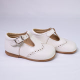 Scarpe Primi Passi Con Occhielli in Pelle Neonato/a PANYNO B2004