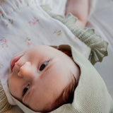 Pagliaccetto In Cotone Floreale Neonata WEDOBLE V2403705A