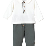 Completo In Caldo Cotone Con Pantalone Lungo Bambino CALAMARO 17885