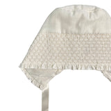 Cuffia In Cotone Con Punto Smoke Neonata GRANLEI 121