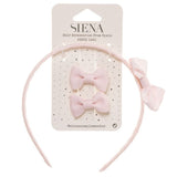 Set Di 2 Fermagli Con Cerchietto Bambina SIENA 7439
