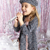 Abito Manica Lunga In Boucle Bambina CALAMARO 21319