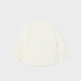 Camicia Manica Lunga In Misto Lino Neonato MAYORAL 1117
