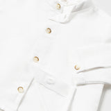 Camicia Con Colletto Coreano In Misto Lino Neonato MAYORAL 1195