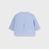 Camicia Con Colletto Coreano In Misto Lino Neonato MAYORAL 1195