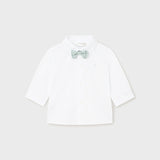 Camicia Manica Lunga Con Papillon Neonato MAYORAL 1196