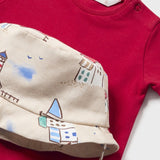 Completo 3 Pezzi Con Salopette Neonato MAYORAL 1638