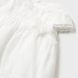 Abito Elegante Con Culotte In Organza E Pizzo Neonata MAYORAL 1821