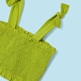 Completo Con Pantalone E Top Punto Smock Bambina MAYORAL 3540