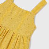 Abito Smanicato Traforato Bambina MAYORAL 3950