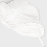 Cappello Elegante In Misto Lino E Pizzo Neonata MAYORAL 9721