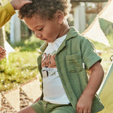 Camicia In Garza Di Cotone Neonato MAYORAL 1111