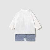 Completo Con Bermuda E Camicia Con Finto Gilet Neonato MAYORAL 1212