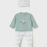 Tutina Spezzata Con Cappello In Cotone MAYORAL 1557V