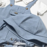 Pagliaccetto Con Finta Salopette E Cappello Neonato MAYORAL 1605