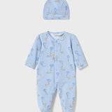 Tutina Intera Con Cappello In Cotone Neonato MAYORAL 1706