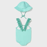 Costume Intero Con Cappello Con Protezione Solare Neonata MAYORAL 1764