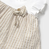 Abito Corto Con Copripannolino In Cotone Neonata MAYORAL 1845