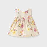 Abito Smanicato In Misto Lino Neonata MAYORAL 1863