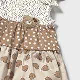 Abito Smanicato Stampato In Cotone Neonata MAYORAL 1868